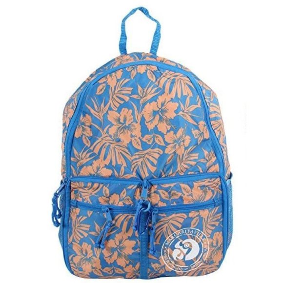 Margaritaville Stowaway Lightweight Convertible Foldable Backpack to Pouch